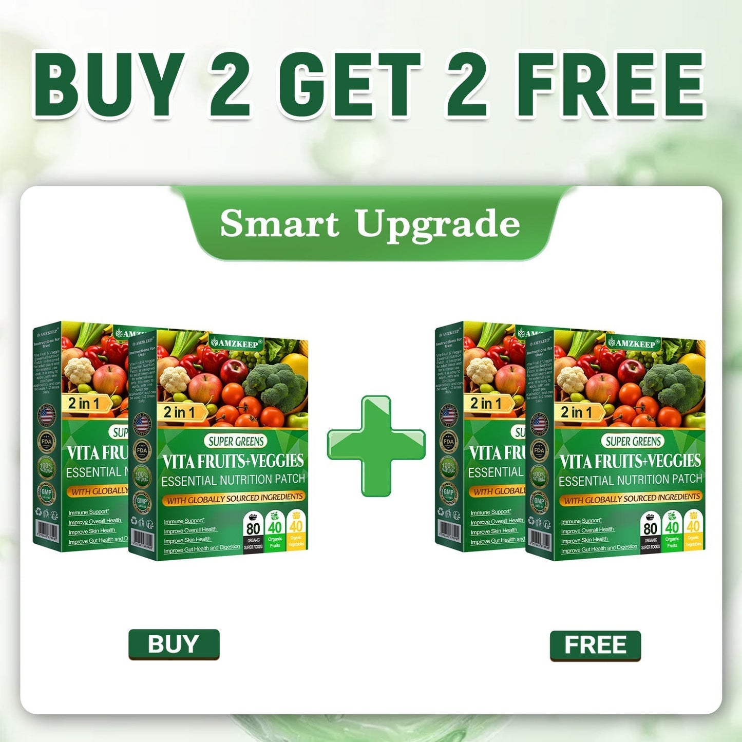 Vita Fruit & Veggie Essential Patch