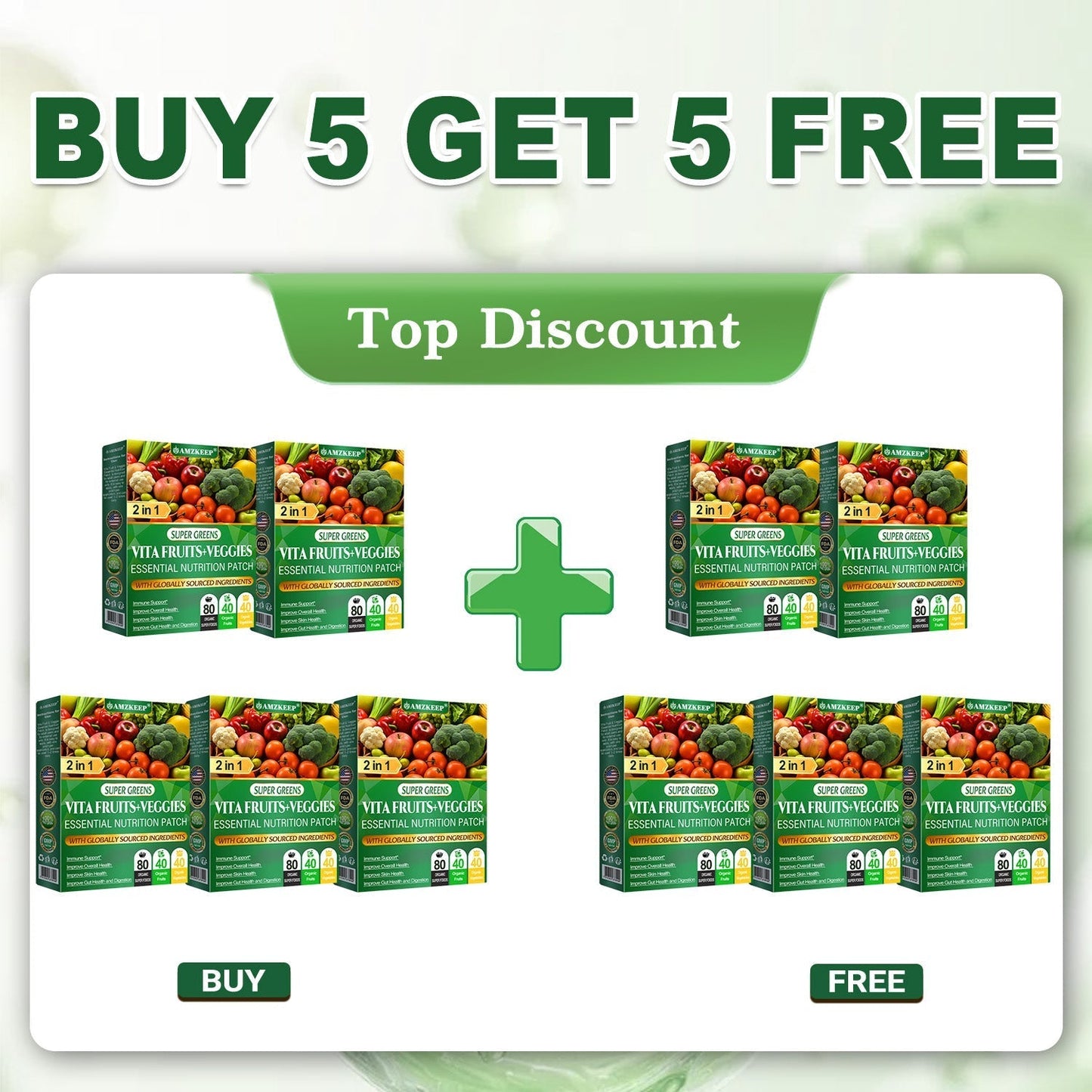 Vita Fruit & Veggie Essential Patch